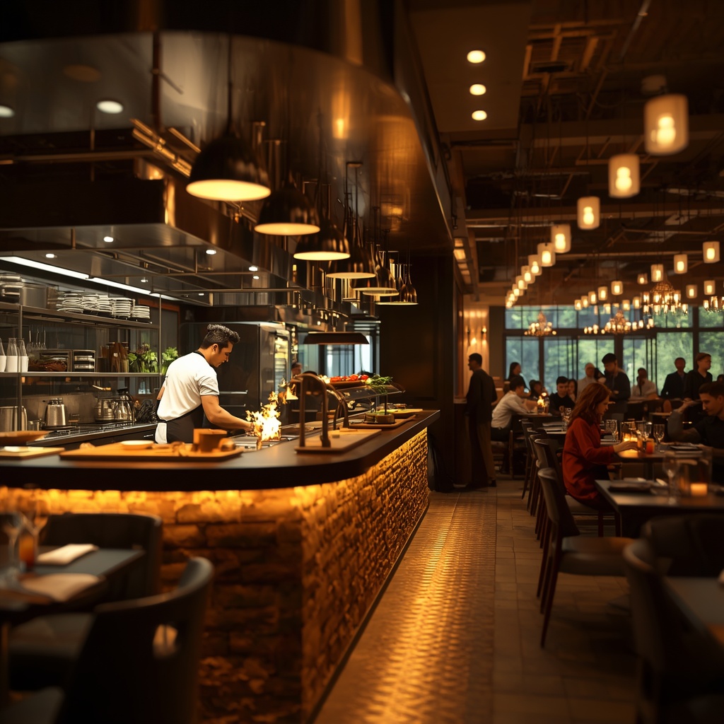 Dapur Terbuka Jadi Tren Baru Restoran Modern