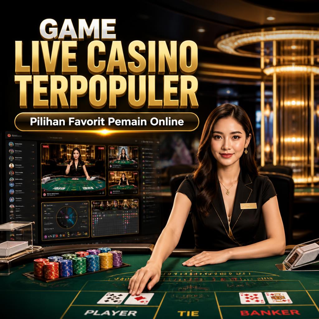 Game Live Casino yang Paling Banyak Dicari Pemain Online