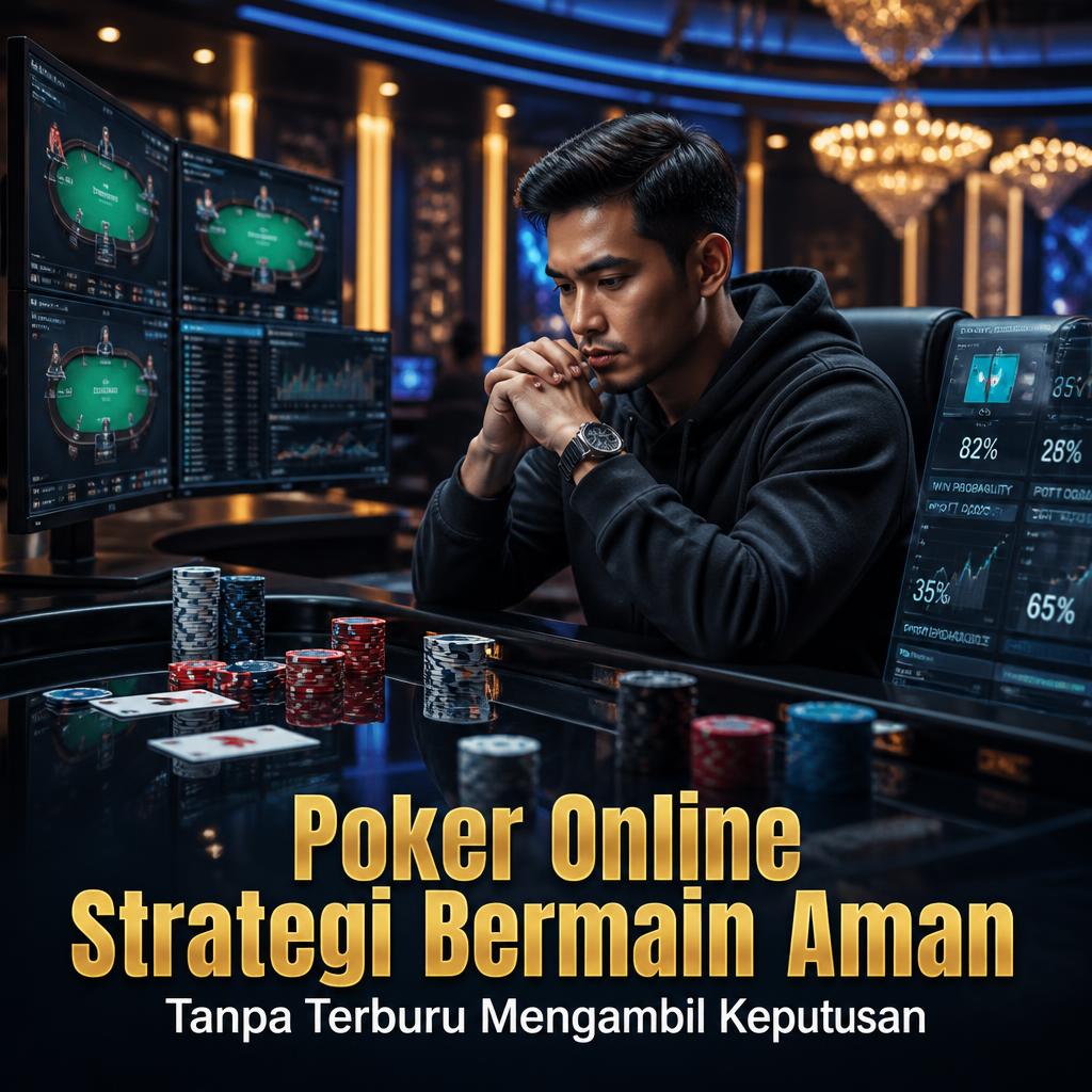 Poker Online Strategi Bermain Aman Tanpa Terburu Mengambil Keputusan