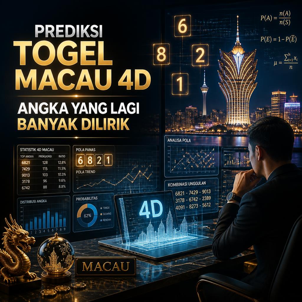 Prediksi Togel Macau 4D: Katanya Angka Ini Lagi Banyak yang Lirik